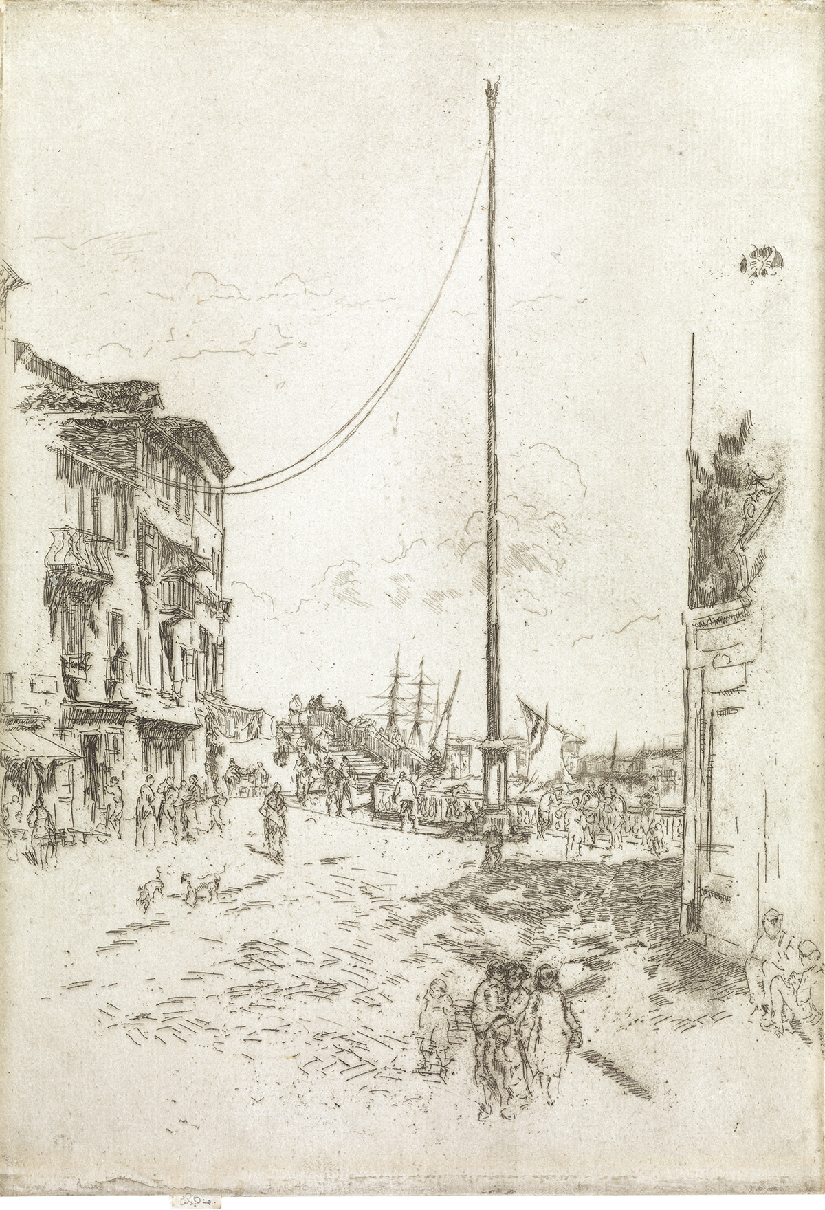 JAMES A. M. WHISTLER The Little Mast.